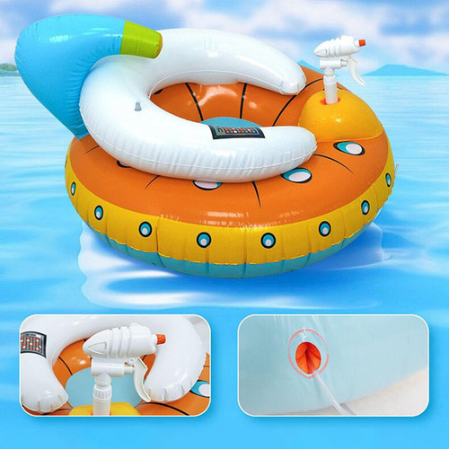 Flotador De Piscina Inflable Para Niños, Portátil, Bonito