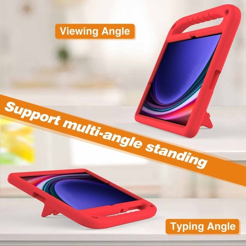 Cómoda Funda For Samsung Galaxy Tab S9+ Con Soporte