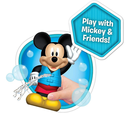 El Juego De Juguetes De Baño Disney Junior Mickey Mouse Incl