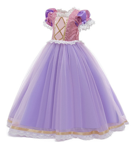 Vestido De Princesa Halloween Sufragista Púrpura
