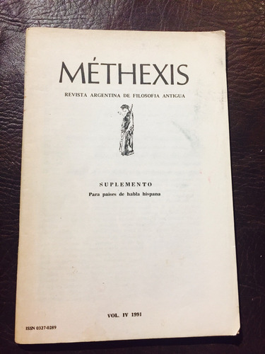 Methexis - Revista Argentina De Filosofía Antigua...