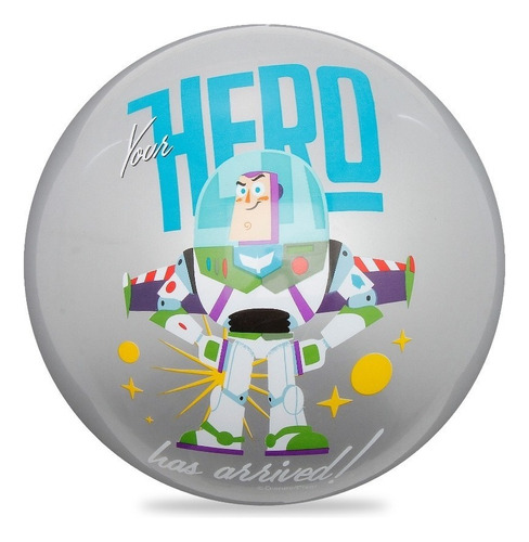 Pelota Recreativa Toy Story Buzz Gris Color Plateado