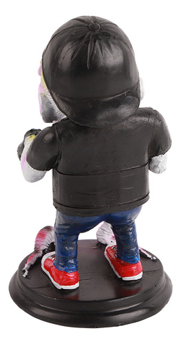 Adorno De Resina Angry Statue Horror Big Mouth Para Hallowee