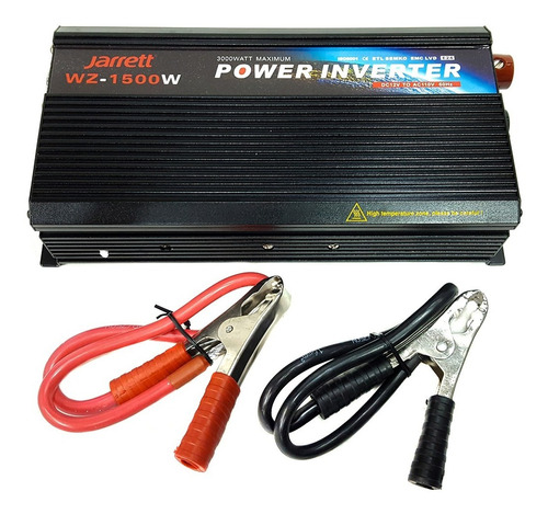 Conversor Inversor Corriente 1500w De 12v - 110v Para Carro