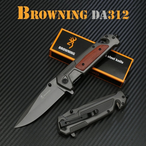 Canivete Tático Semi Automatico Browning Da312