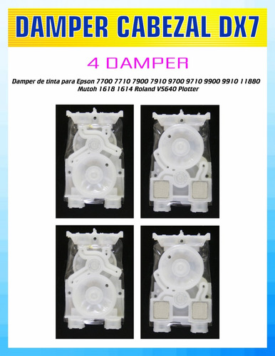 Damper Cabezal Epson Dx6 Dx7 