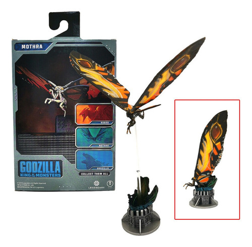 Mothra Godzilla El Rey De Los Monstruos 2019 Figura Modelo 1
