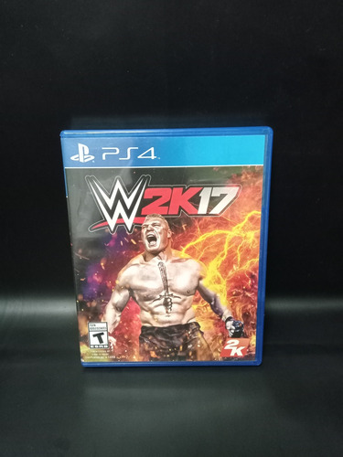 Wwe 2k 17 Playstation 4 Físico Original Sin Manual (Reacondicionado)