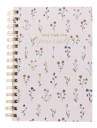 Cuaderno A5 Tapa Dura Floral Graphique - Mosca