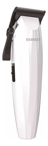 Everest Maquina Cortapelo Hair Clipper Blanca Inalámbrica 6c
