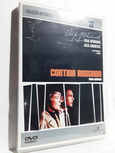 Dvd Cortina Rasgada ( Hitchcock ) Paul Newman - Novo