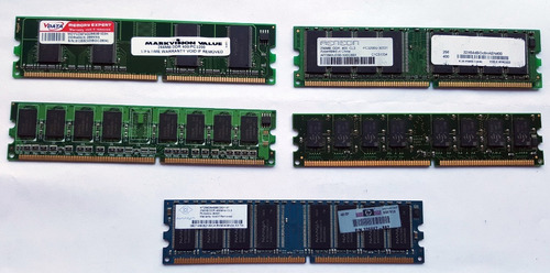 Memorias Ram Ddr 256mb (ddr400) / Pc3200