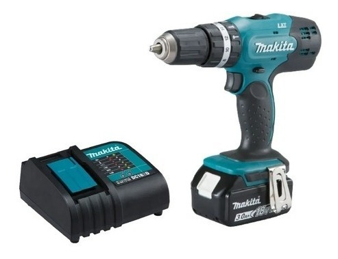 Imagem 3 de 3 de Parafusadeira Furad Bat Dhp453sfx8 + Soprador Makita Saldão