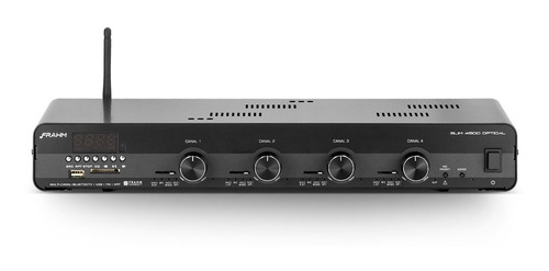 Receiver Amplificador Frahm Slim 4500 480w Rms Bluetooth