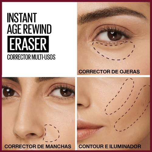 Corrector Facial Maybelline Instant Age Rewind Tono 122 Sand
