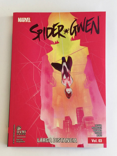 Cómic, Marvel, Spider Gwen Vol.3  Larga Distancia Ovni Press