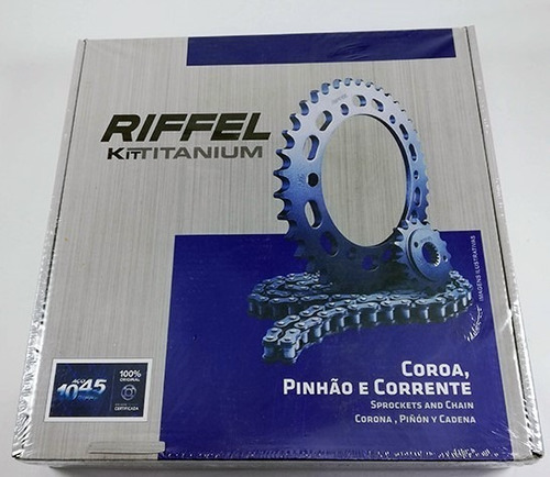 Kit De Transmisión Completa Riffel Yamaha Fz 16 En Moto 46