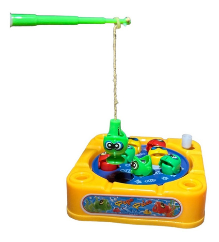 Imagen 1 de 8 de Pesca Magic A Cuerda Infantil Chico Juego Pack X 15