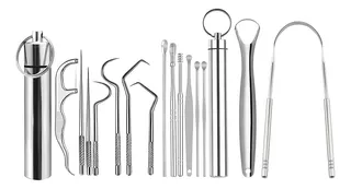 Kit Limpieza Dental, Oídos Y Lengua Higiene Personal 15pcs