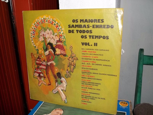 Disco Lp Vinilo Las Mejores Sambas Enredo De Todos Los Tiemp