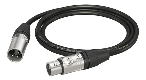 Cable Para Micrófono De 1.5m Xlr Behringer Gmc-150