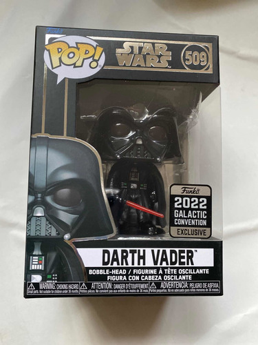 Funko Star Wars 509 Darth Vader Galactic Convention Exclusi