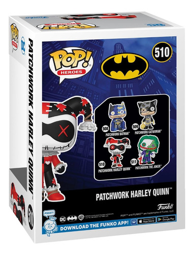 Funko Pop! Dc Heroes - Patchwokr Harley Quinn #510