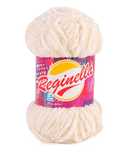 Pack 5 Ovillo Lana Chenille De 50 Gr Reginella Extra Suave 