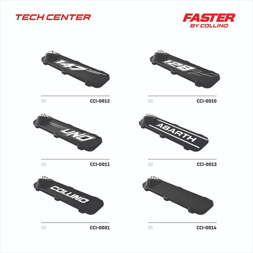 Imagen 5 de 6 de Tapa De Valvulas Fiat 128 147 1 Lisa Faster By Collino Full