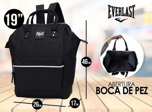 Mochila everlast boca de pez new arrivals