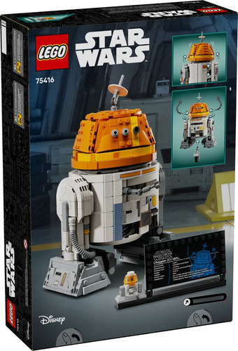 Lego Star Wars Droide Astromecánico Chopper 75416 - 1039 Pz 1039 Droide Astromecánico Chopper