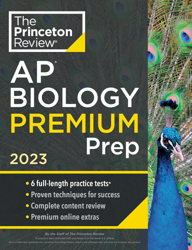 Libro: Princeton Review Ap Biology Premium Prep, 2023: 6 Pra