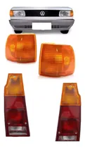 Comprar 2 Faros Traseros +2 Faros De Giro  Vw Saveiro 91 92 93 94 95