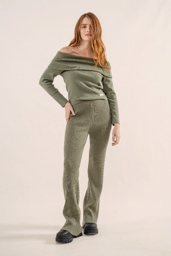 Pantalón Tejido Palmito