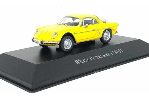 Willys Interlagos 1963 - Carros Inesquecíveis Do Brasil 1/43