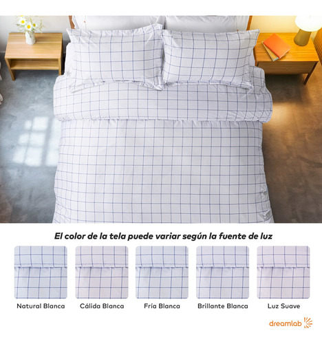 Funda De Duvet Dreamlab Individual Con Diseño Incluye 2pzas