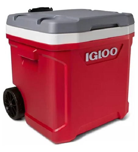 Enfriador Iglo, caja térmica, capacidad 56 litros, color rojo