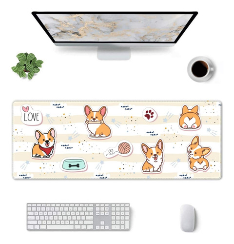 Mouse Pad Con Diseño De Perro Bonito, Alfombrilla