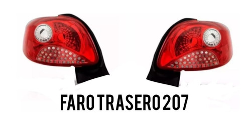 Juego  Faro Trasero Peugeot 207, 3 O 5 Ptas Modelo 08 A 11