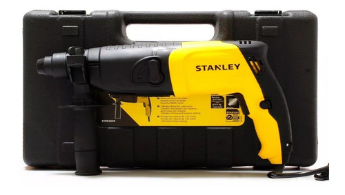 Imagen 3 de 3 de Rotomartillo electroneumático Stanley STHR202K amarillo y negro frecuencia de 50Hz con 620W de potencia 220V