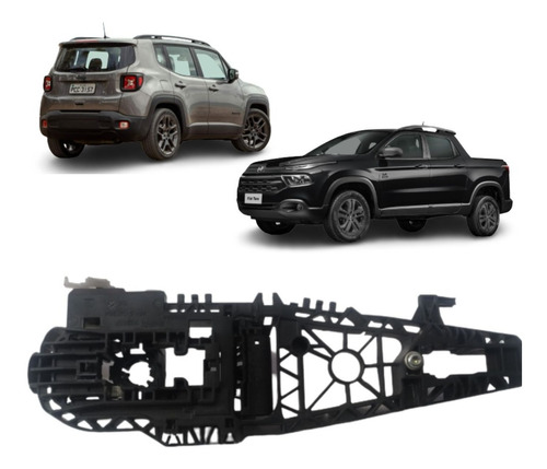 Suporte Maçaneta Dianteira Traseira Jeep Renegade Toro