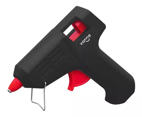 Tradineur - Pistola de silicona caliente 60W, modelo Brico Plus, pistola de  pegamento, encolar, incluye 2 barras de silicona y c