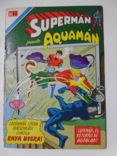 Superman Presenta: Aquaman #2-1181 Comic Edit. Novaro Mexico