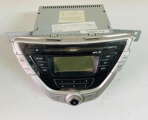 Radio Hyundai Elantra 2011 2012 2013 2014 961703x500
