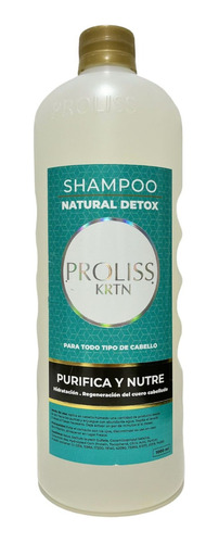 Shampoo Natural Detox Purificante Proliss  (1 Litro)