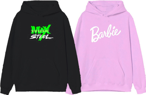 Sudaderas Barbie Y Max Duo Pa Parejas, Novios Esposos Amigos