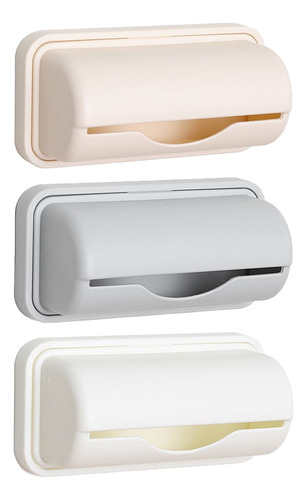 Caja De Almacenamiento Para Bolsas De Basura Con Tapón De De