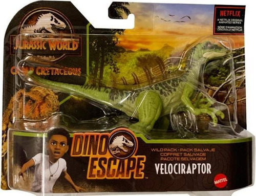 Imagen 1 de 1 de Jurassic World - Velociraptor - Camp Cretaceous - Mattel