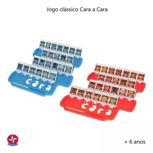 Jogo Tabuleiro Cara A Cara Com Aplicativo - Original Estrela