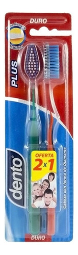 Dento Cepillo Dental Duro 2x1